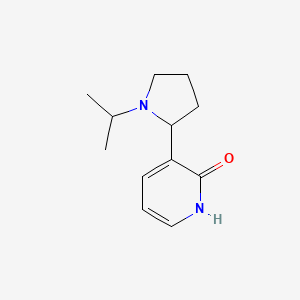 3-(1-Isopropylpyrrolidin-2-yl)pyridin-2-ol