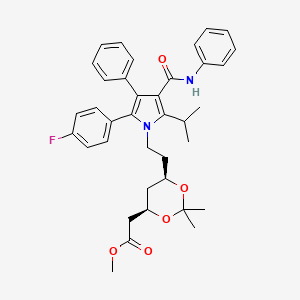 molecular formula C37H41FN2O5 B11825978 Atorvastatin Acetonide Methyl Ester CAS No. 1353049-81-6