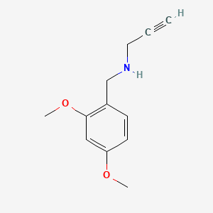 molecular formula C12H15NO2 B1182598 N-(2,4-dimethoxybenzyl)prop-2-yn-1-amine 