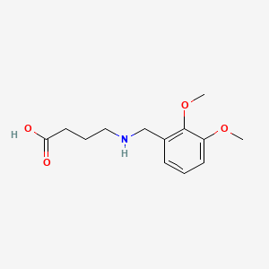 4-[(2,3-Dimethoxybenzyl)amino]butanoic acid