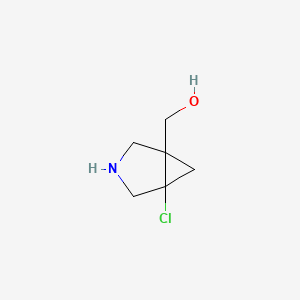 {5-Chloro-3-azabicyclo[3.1.0]hexan-1-yl}methanol