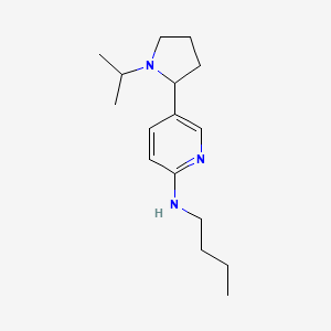 N-Butyl-5-(1-isopropylpyrrolidin-2-yl)pyridin-2-amine