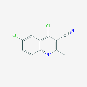 4,6-Dichloro-2-methylquinoline-3-carbonitrile