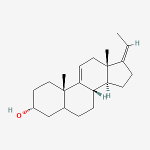 (3R,8S,10S,13S,14S,Z)-17-Ethylidene-10,13-dimethyl-2,3,4,5,6,7,8,10,12,13,14,15,16,17-tetradecahydro-1H-cyclopenta[a]phenanthren-3-ol