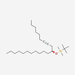 molecular formula C27H54OSi B11826235 (S)-tert-butyl(henicos-7-yn-10-yloxy)dimethylsilane 