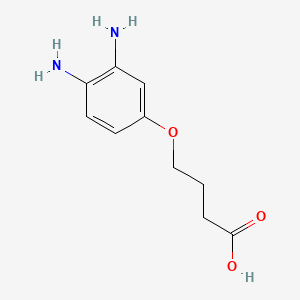 molecular formula C10H14N2O3 B1182638 4-(3,4-Diaminophenoxy)butanoic acid 