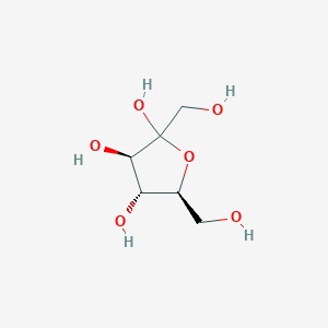 molecular formula C6H12O6 B11826388 L-fructofuranose 