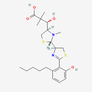 molecular formula C23H34N2O4S2 B11826412 Agrochelin 