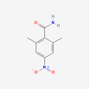 molecular formula C9H10N2O3 B1182644 2,6-Dimethyl-4-nitrobenzamide 