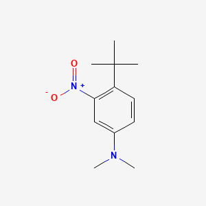 molecular formula C12H18N2O2 B1182646 4-tert-butyl-N,N-dimethyl-3-nitroaniline 