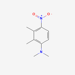 molecular formula C10H14N2O2 B1182656 N,N,2,3-tetramethyl-4-nitroaniline 