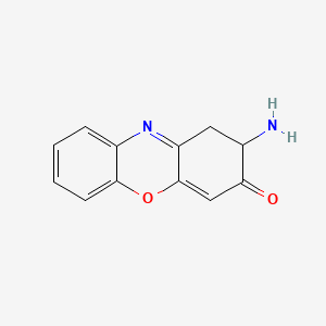 molecular formula C12H10N2O2 B11826567 2-amino-1H-phenoxazin-3-one 