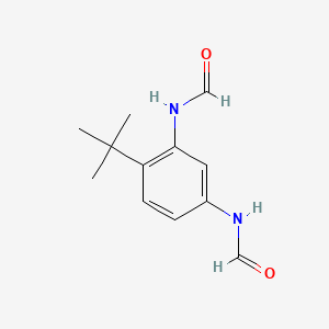 2-Tert-butyl-5-(formylamino)phenylformamide
