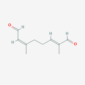 (2E,6Z)-2,6-Dimethyl-2,6-octadienedial