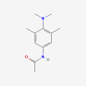 molecular formula C12H18N2O B1182667 N-[4-(dimethylamino)-3,5-dimethylphenyl]acetamide 