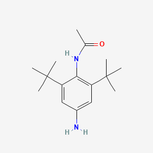 molecular formula C16H26N2O B1182668 N-(4-amino-2,6-ditert-butylphenyl)acetamide 