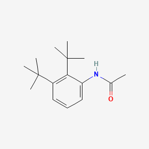 molecular formula C16H25NO B1182669 N-(2,3-ditert-butylphenyl)acetamide 