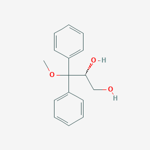 (R)-3-methoxy-3,3-diphenylpropane-1,2-diol