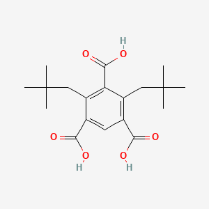 2,4-Dineopentyl-1,3,5-benzenetricarboxylic acid