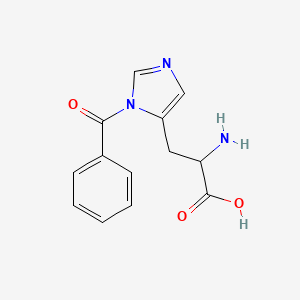 molecular formula C13H13N3O3 B1182677 1-Benzoylhistidine 
