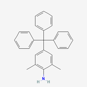 molecular formula C27H25N B1182682 2,6-Dimethyl-4-tritylphenylamine 