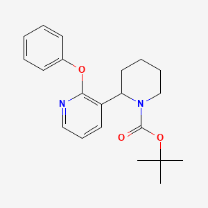 tert-Butyl 2-(2-phenoxypyridin-3-yl)piperidine-1-carboxylate