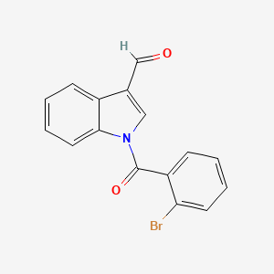 1-(2-Bromobenzoyl)-1H-indole-3-carbaldehyde