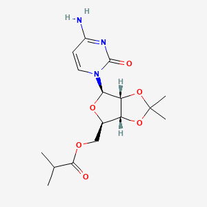 2',3'-O-(1-Methylethylidene)cytidine 5'-(2-Methylpropanoate)