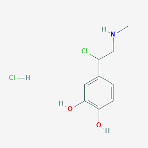 4-[1-Chloro-2-(methylamino)ethyl]-1,2-benzenediol Hydrochloride