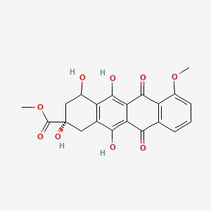 (2S-cis)-1,2,3,4,6,11-Hexahydro-2,4,5,12-tetrahydroxy-7-methoxy-6,11-dioxo-2-Naphthacenecarboxylic Acid Methyl Ester