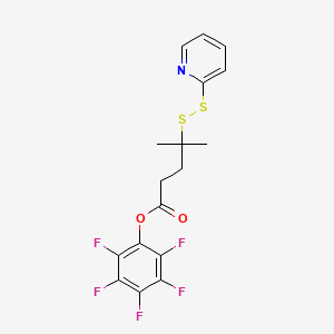 molecular formula C17H14F5NO2S2 B11827484 PDdB-Pfp 