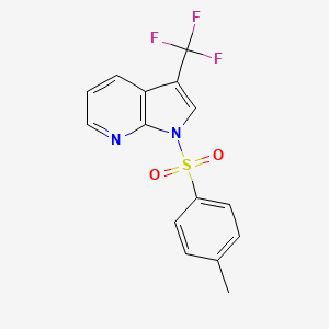 1-Tosyl-3-(trifluoromethyl)-1H-pyrrolo[2,3-b]pyridine