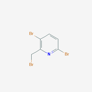 Pyridine, 3,6-dibromo-2-(bromomethyl)-