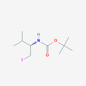 (S)-tert-Butyl (1-iodo-3-methylbutan-2-yl)carbamate