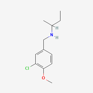 N-(3-chloro-4-methoxybenzyl)butan-2-amine