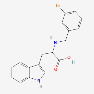 molecular formula C18H17BrN2O2 B1182823 N-(3-bromobenzyl)tryptophan 