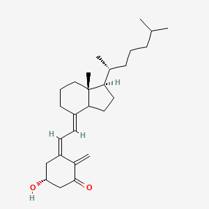 molecular formula C27H42O2 B11828392 1-Keto-vitamin D3 