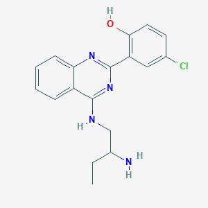 Quinazolin-2-yl]-4-chloro-phenol