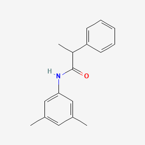 molecular formula C17H19NO B1182853 N-(3,5-dimethylphenyl)-2-phenylpropanamide 