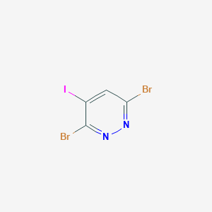 3,6-Dibromo-4-iodopyridazine