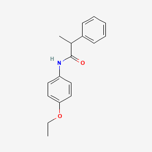 N-(4-ethoxyphenyl)-2-phenylpropanamide