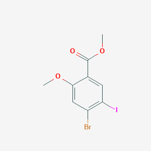 Methyl 4-bromo-5-iodo-2-methoxybenzoate