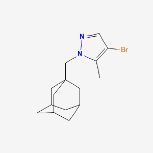 1-(Adamantan-1-ylmethyl)-4-bromo-5-methyl-1H-pyrazole