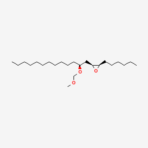 (2R,3S)-2-hexyl-3-((S)-2-(methoxymethoxy)tridecyl)oxirane