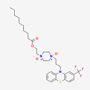 1-(2-(Decanoyloxy)ethyl)-4-(3-(2-(trifluoromethyl)-10H-phenothiazin-10-yl)propyl)piperazine 1, 4-Dioxide