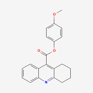 4-Methoxyphenyl 1,2,3,4-tetrahydro-9-acridinecarboxylate