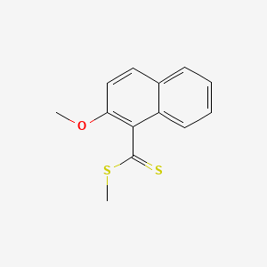molecular formula C13H12OS2 B1182941 Methyl 2-methoxy-1-naphthalenecarbodithioate 