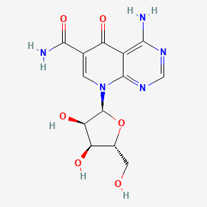 Tetrahydrofuran-2-yl)-5-oxo-5,8-dihydropyrido[2,3-d]pyrimidine-6-carboxamide