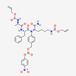 Aloc-D-Ala-Phe-Lys(Aloc)-PAB-PNP