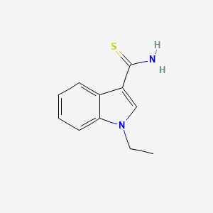 molecular formula C11H12N2S B1183023 1-ethyl-1H-indole-3-carbothioamide 